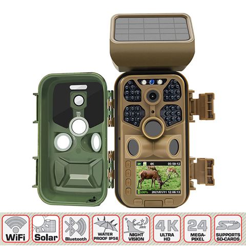 Afbeelding laden in galerijviewer, Braun Wildcamera Scouting Cam Black400 WiFi Solar
