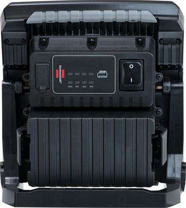 Brennenstuhl multi batterij led accu bouwlamp 4000 ma (40w, 4500lm, ip65, werklamp compatibel met 18v batterijen van 5 verschillende fabrikanten, zonder accu, engineered in germany)