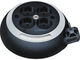 Brennenstuhl comfort line kabelhaspel cl-s 3 meter, 4x geaard (zwart wit)