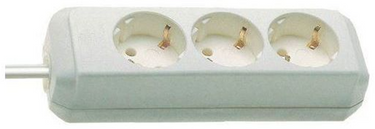 Brennenstuhl eco-line 3-voudig wit 3m h05vv-f 3g1,5