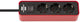 Brennenstuhl ecolor stekkerdoos | 3-voudig | rood zwart | 1,5 meter - 1153230070
