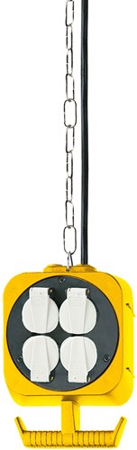 Brennenstuhl hangende stroomverdeler 2x4 230v 16a | 1151760 - 1151760