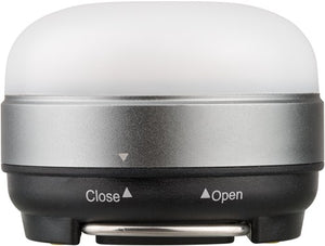 Brennenstuhl oli 0200 led-outdoor campinglamp (voor buiten, batterijaandrijving), zilver