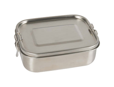 Memo lunchbox rvs - met verdeler en siliconen ring
