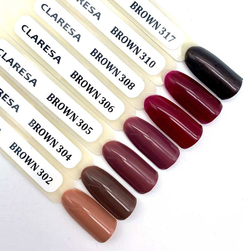 Afbeelding laden in galerijviewer, Claresa uv led gellak 5ml brown 305 classic look
