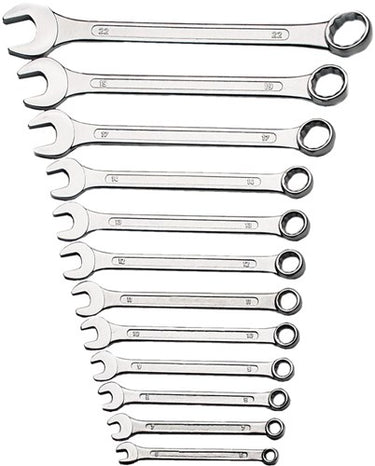Brüder mannesmann steekringsleutelset 12 dlg cv (hobby) - 130-12