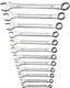 Brüder mannesmann steekringsleutelset 12 dlg cv (hobby) - 130-12
