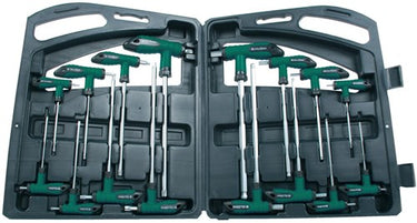Brüder mannesmann t-greep set inbus torx 16dlg (hobby) - 18190