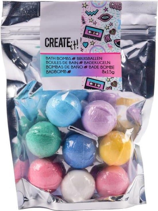 Afbeelding laden in galerijviewer, Van der meulen create it! beauty bruisballen multikleuren, 8st.
