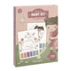 Little dutch waterverfset rosa fairy garden - complete set - cadeautip - creatief speelgoed