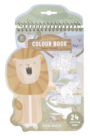 Little dutch kleurboek - safari lion