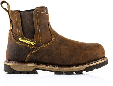 Buckbootz instapper b1180 s3 | donkerbruin | maat 43 - 5055138021958