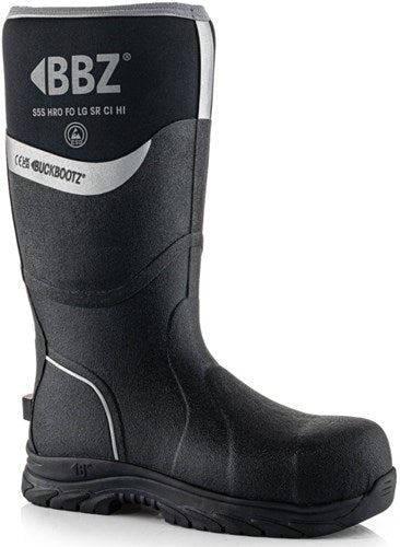 Afbeelding laden in galerijviewer, Buckbootz neopreen werklaars bbz6000 s5s zwart | zwart | maat 42 - 5055138027233
