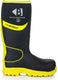 Buckbootz werklaars bbz8000 s5 zwart geel | zwart geel | maat 39 - 00.176.111.39