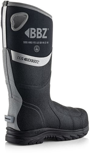 Buckbootz werklaars bbz9000 s5s zwart | zwart | maat 44 - 5055138025598
