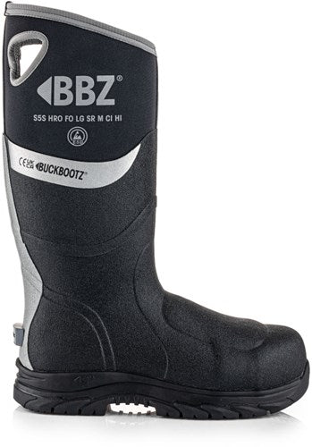 Afbeelding laden in galerijviewer, Buckbootz werklaars bbz9000 s5s zwart | zwart | maat 44 - 5055138025598
