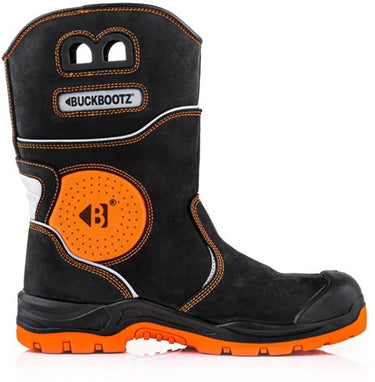Buckbootz werklaars bviz5orbk s7s | zwart oranje | maat 40 - 5055138008386