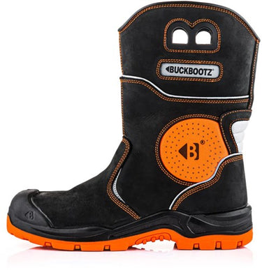 Buckbootz werklaars bviz5orbk s7s | zwart oranje | maat 45 - 5055138008430