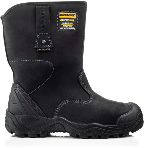 Afbeelding laden in galerijviewer, Buckbootz werkschoen buckshot werklaars bsh010 s3 | donkerbruin | maat 46 - 00.176.070.46
