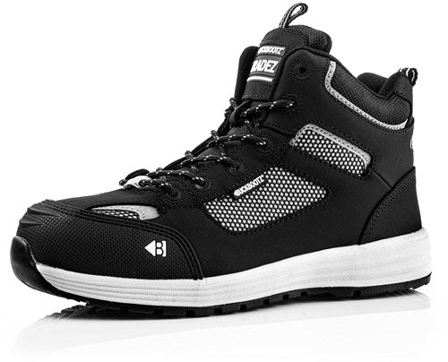 Afbeelding laden in galerijviewer, Buckbootz werkschoen largobay sneaker mid baz s1p esd zwart | zwart | maat 44 - 00.176.063.44
