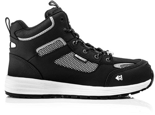 Afbeelding laden in galerijviewer, Buckbootz werkschoen largobay sneaker mid baz s1p esd zwart | zwart | maat 44 - 00.176.063.44
