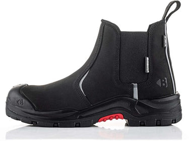 Buckbootz werkschoen nubuckz instapper nkz101blk s3s 2.0 | zwart | maat 46 - 5055138022993