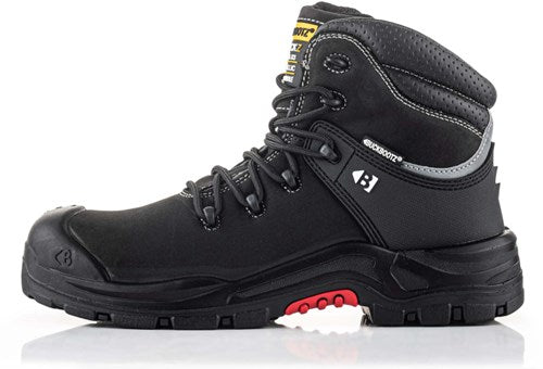 Afbeelding laden in galerijviewer, Buckbootz werkschoen nubuckz nkz102blk s3s 2.0 | zwart | maat 42 - 5055138023112
