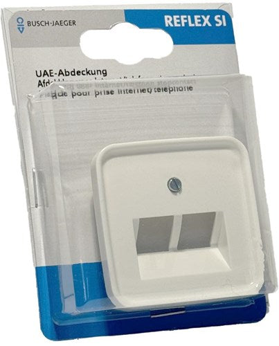 Afbeelding laden in galerijviewer, Busch jaeger wit afdekplaat utp dubbel - 4695580
