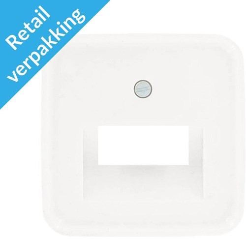 Afbeelding laden in galerijviewer, Busch jaeger wit afdekplaat utp dubbel - 4695580
