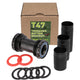 Wheels manufacturing wheels mfg - trapas t47 outboard sram dub abec 3 zwart