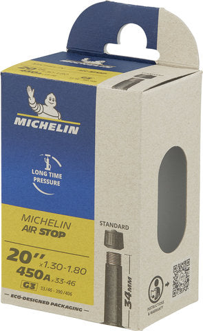 Afbeelding laden in galerijviewer, Michelin g3 airstop inner tube for 20
