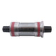 Edge vierkante trapas 132mm bsa 68mm met aluminium cups - zilver