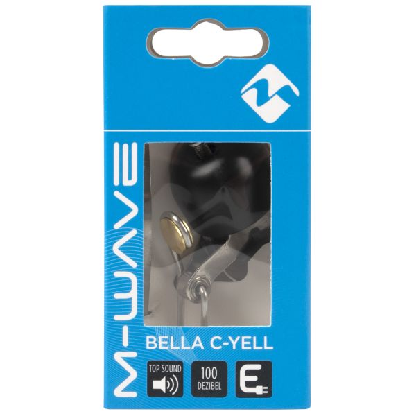 Afbeelding laden in galerijviewer, M-wave minibel bella c-yell mini bell c-yell black
