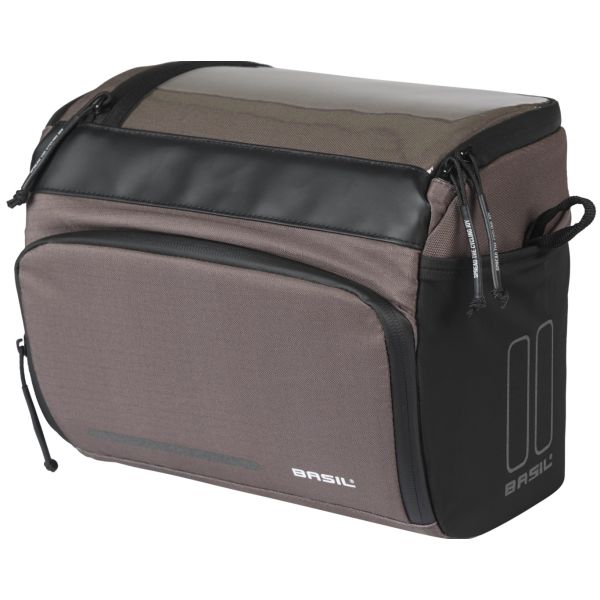 Afbeelding laden in galerijviewer, Basil stuurtas move kf 7-8 liter 17 x 23 x 20 cm - bruin
