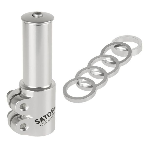 Afbeelding laden in galerijviewer, Stuurpenverlenger Satori 1-1 8 - zilver
