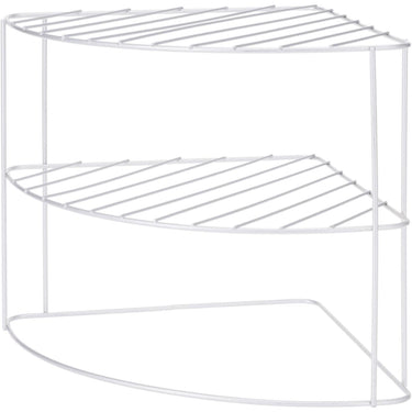 Excellent houseware keukenhoekrek metaal 23x23x21cm grijs