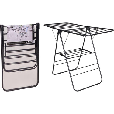 Storage solutions droogrek 15 meter t-model metaal 136,x59x93,5cm zwart 2kg