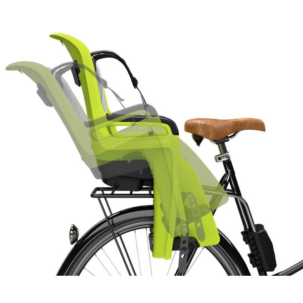 Afbeelding laden in galerijviewer, Thule ridealong 2 fietsstoeltje achter - veilig en comfortabel
