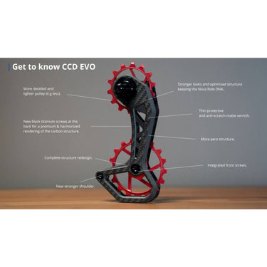 Novaride - ccd evo keramische derrailleur rival force red 12 speed