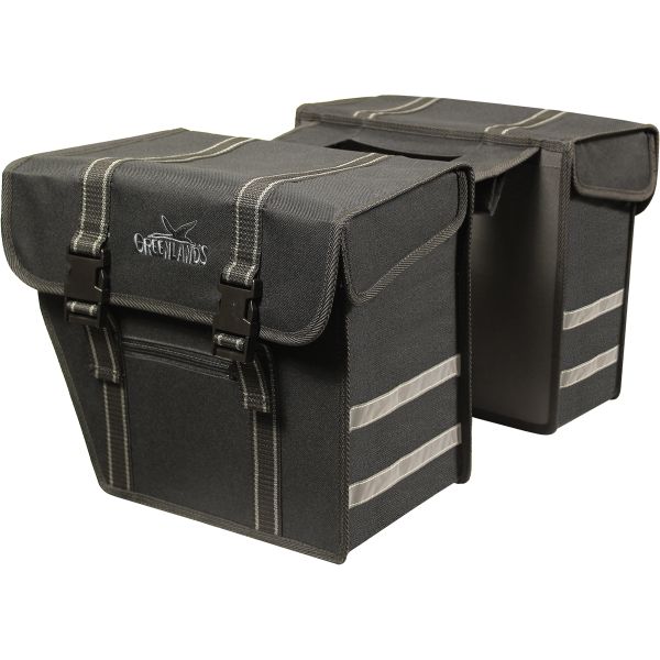 Afbeelding laden in galerijviewer, Greenlands tas dubbel 2996 xl 40l. zwart
