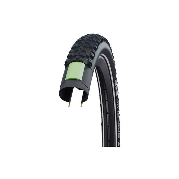 Afbeelding laden in galerijviewer, Schwalbe Buitenband Smart Sam Plus DD GreenGuard 29 x 2.10 54-622mm zwart met reflectie

