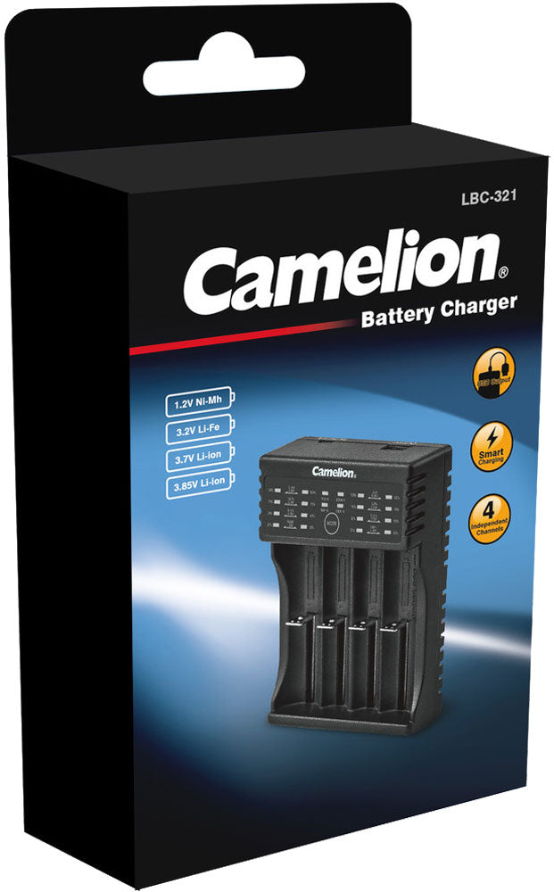 Afbeelding laden in galerijviewer, Camelion lbc-321 universal charger
