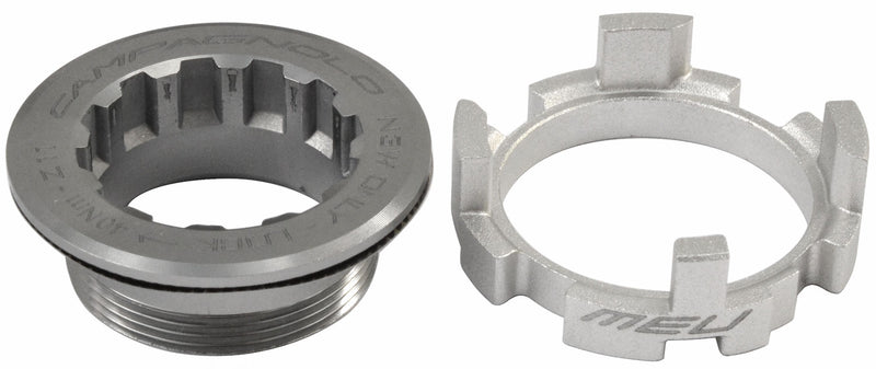 Afbeelding laden in galerijviewer, Campagnolo n3w adapter-kit + lock ring for 11t first
