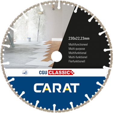 Carat multifunctioneel zaagblad | 230x22,23 mm | cgu classic cguc230300
