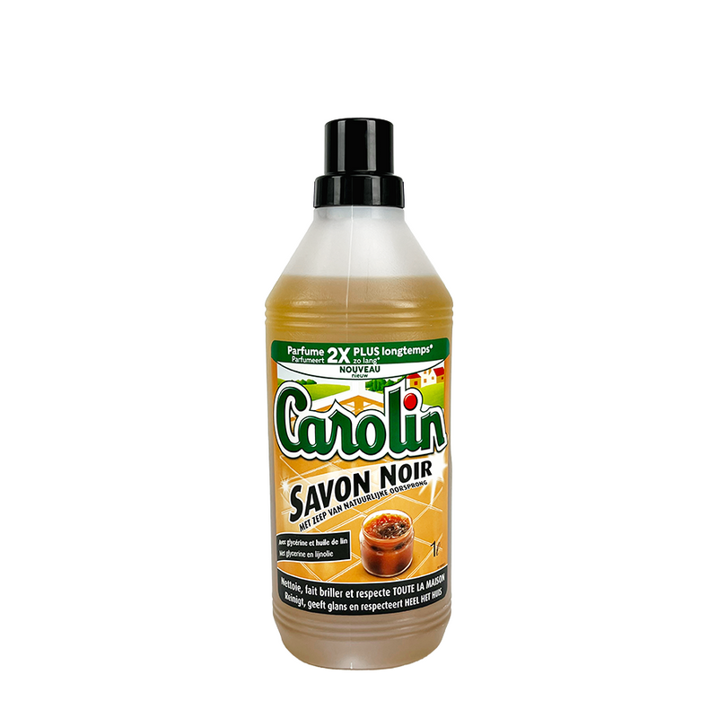 Afbeelding laden in galerijviewer, Carolin vloerreiniger savon noir 1000ml
