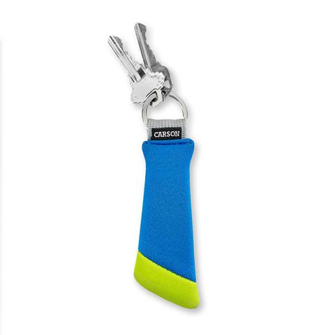 Afbeelding laden in galerijviewer, Carson drijvende sleutelhanger voor 3 sleutels - blauw groen
