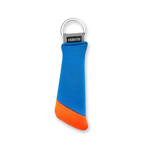 Afbeelding laden in galerijviewer, Carson drijvende sleutelhanger voor 3 sleutels - blauw oranje
