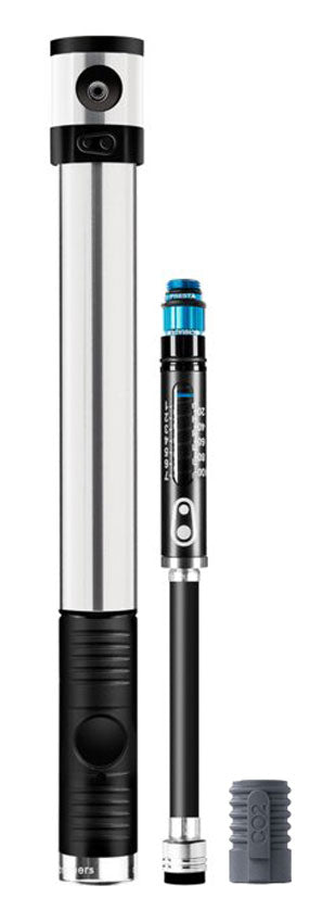 Afbeelding laden in galerijviewer, Crankbrothers klic hv analog co2 hand pump incl. bracket
