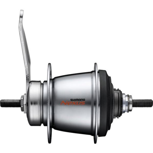 Shimano versnellingsnaaf 7 speed nexus 7 sg-c30017 met terugtraprem - 36 gaats - zilver