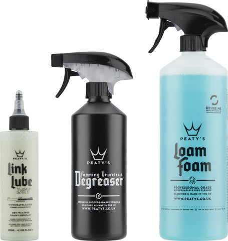 Afbeelding laden in galerijviewer, Peaty's wash degrease lubricate dry cleaning set
